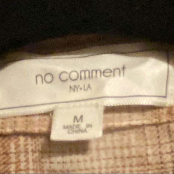 COPY - No Comment Flannel Crop - Picture 10 of 10